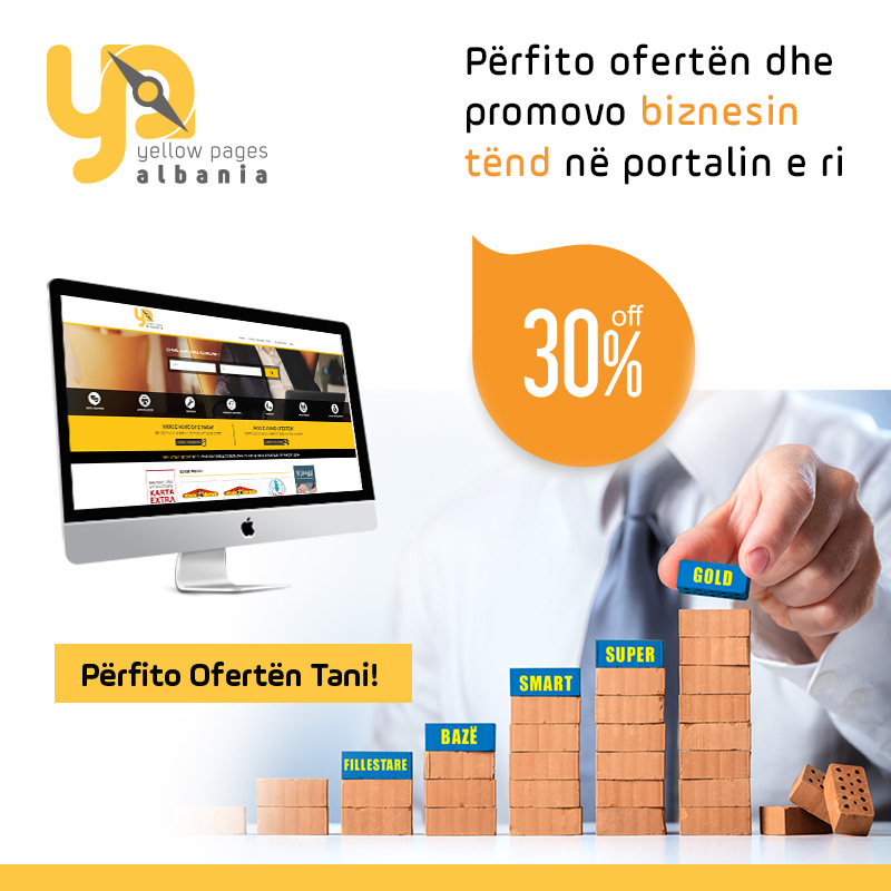 Yellow Page Albania per bizneset